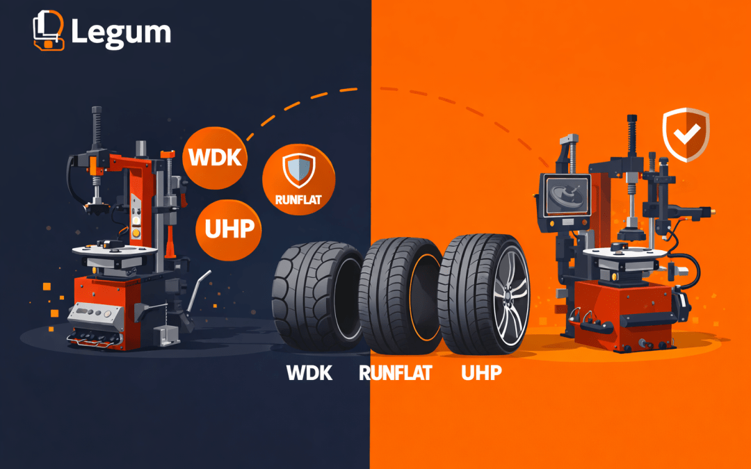 WDK, Runflat i UHP – co powinny mieć montażownice, żeby bezpiecznie obsługiwać „trudne” opony?